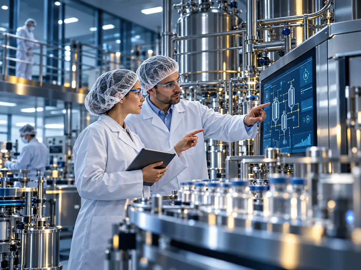 Illustrative editorial image: Engineering and Industrial Processes