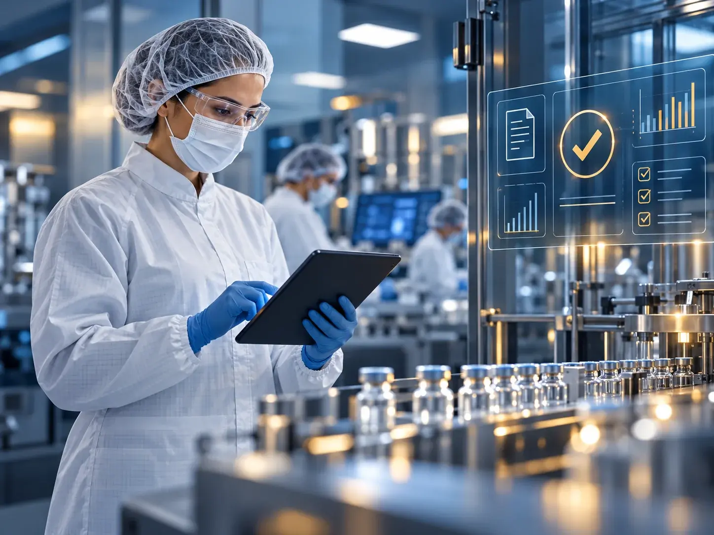 Illustrative editorial image: Quality Management System (QMS)