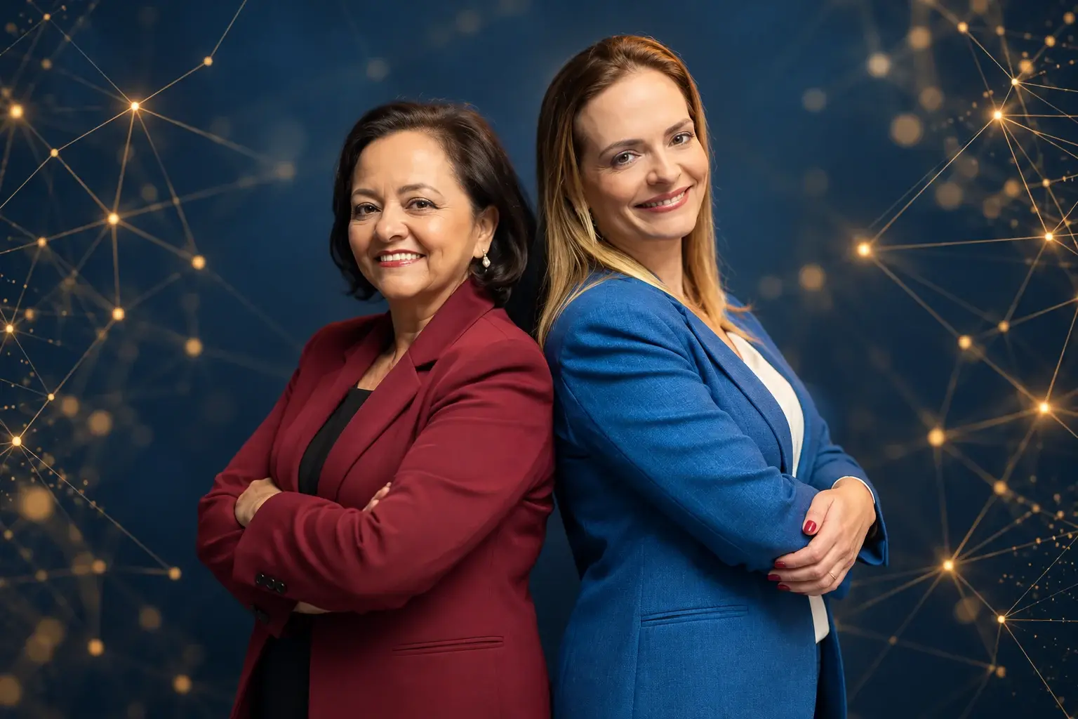 Luciana Barbosa and Luciene Boroski